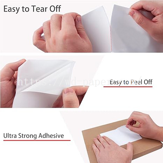 removable adhesive labels